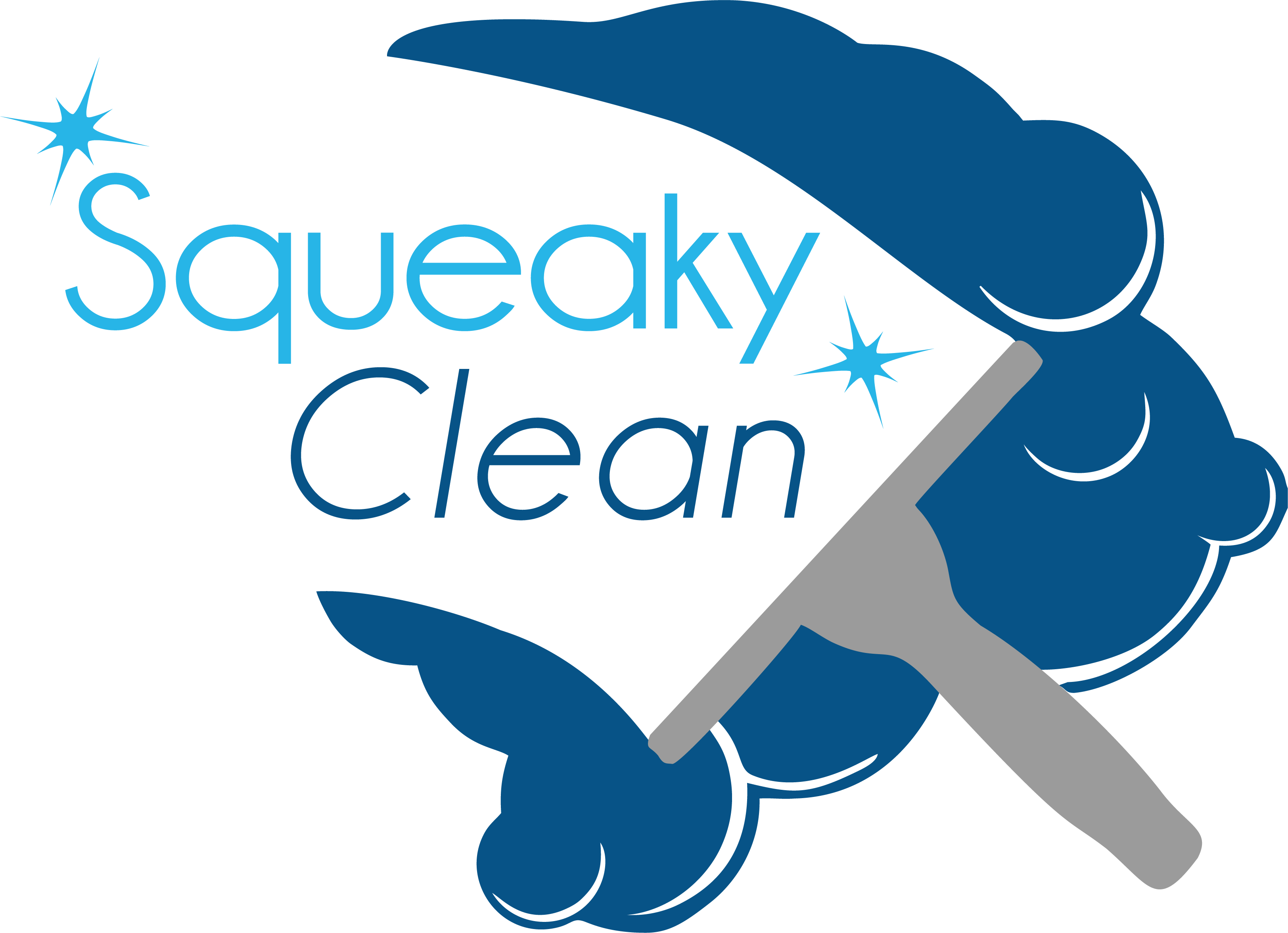 Squeaky Clean logo (transparent - large)